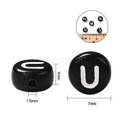 288G 26 Style Black Acrylic Beads&nbsp;SACR-X0015-17
