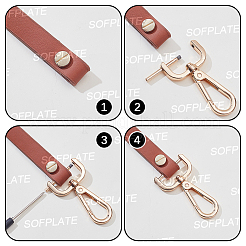 6Pcs 3 Colors Zinc Alloy Swivel Clasps&nbsp;FIND-SP0005-66C