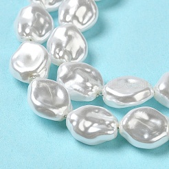 ABS Plastic Imitation Pearl Beads Strands&nbsp;LS-KY-F021-02-1