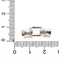 925 Sterling Silver Fold Over Clasps&nbsp;STER-B006-02P