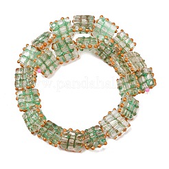 Handmade Gold Sand Lampwork Beads&nbsp;LAMP-L082-01D