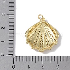 Rack Plating Brass Micro Pave Clear Cubic Zirconia Pendants&nbsp;X-KK-E110-03G