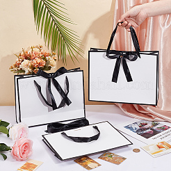 Rectangle Paper Storage Bags with Handle&nbsp;ABAG-WH0038-56