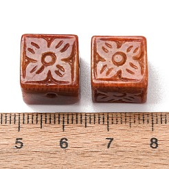 Natural Myanmar Jade Dyed Carved Beads&nbsp;GG-CBABA9C-09