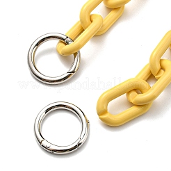 1Pc Opaque Acrylic Cable Chain Bag Straps&nbsp;FIND-WR0008-77B