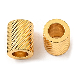 201 Stainless Steel European Beads&nbsp;STAS-M089-01G
