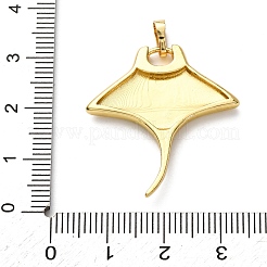 Brass Enamel Pendants&nbsp;KK-C119-08G