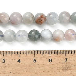 Natural Aquamarine Beads Strands&nbsp;LS-G-F591-29A-8mm-03
