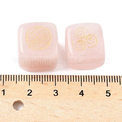 4Pcs 4 Styles Natural Rose Quartz Display Decorations&nbsp;G-F786-03A-04