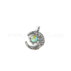 Alloy Moon Charm Pendant Crescent Moon Charms with sun Half Moon pendant for Jewelry Necklace Earring Making Crafts&nbsp;FIND-SZC0010-442