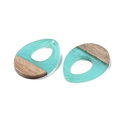 Resin & Wood Pendants&nbsp;WOOD-F015-17E