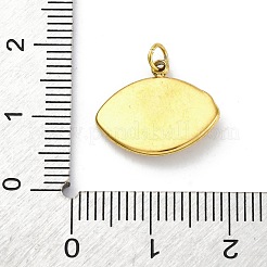 304 Stainless Steel Crystal Rhinestone Pendants&nbsp;STAS-E550-14G