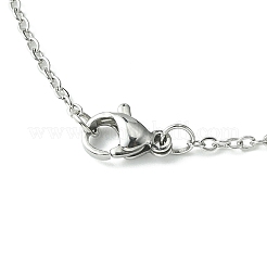 Non-Tarnish 304 Stainless Steel Pendant Necklace for Women&nbsp;NJEW-JN04387