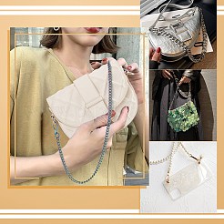 2Pcs Zinc Alloy Curb Chain Bag Handles&nbsp;FIND-PH0009-82B