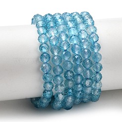 Natural & Dyed Blue Topaz Beads Strands&nbsp;G-B088-C05-04