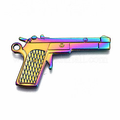 Rainbow Color Alloy Pendants&nbsp;PALLOY-S180-018-RS