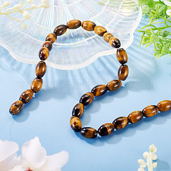 1 Strand Natural Tiger Eye Beads Strands&nbsp;G-TA0003-16