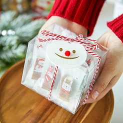 30Pcs Square Transparent Plastic PVC Box Gift Packaging&nbsp;CON-NB0002-17