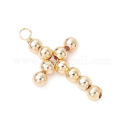 Brass Beaded Pendants&nbsp;PALLOY-JF04054-01
