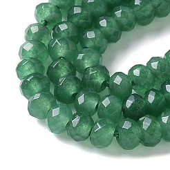 Dyed Natural Malaysia Jade Rondelle Beads Strands&nbsp;G-E316-2x4mm-59