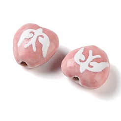Printed Handmade Porcelain Beads&nbsp;FIND-H023-01A