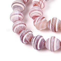 Dyed Natural Agate Beads Strands&nbsp;G-T144-27E