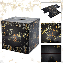 1 Set Graduation Party Paper Grad Card Boxes&nbsp;CBOX-SP0001-04