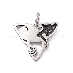 304 Stainless Steel Pendants&nbsp;STAS-J039-03AS