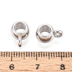 Rack Plating Alloy Tube Bails&nbsp;FIND-N011-11P