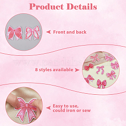 16Pcs 8 Styles Computerized Embroidery Cloth Self Adhesive Patches&nbsp;PATC-HS0001-05