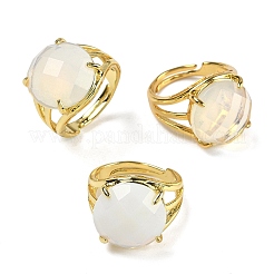 Brass Cuff Open Rings&nbsp;RJEW-D347-05G