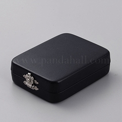 PU Leather Loose Diamond Display Boxes with Sponge Inside&nbsp;LBOX-WH0004-04B