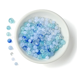DIY Round Acrylic Beads Bracelets Making Kits&nbsp;DIY-FS0007-02A