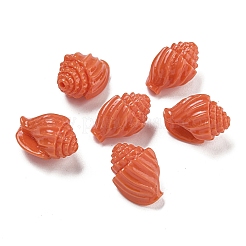 Synthetic Coral Carved Beads Strands&nbsp;CORA-I023-07D