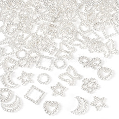 80Pcs 8 Styles Resin Imitation Pearl Cabochons&nbsp;RESI-TA0003-88