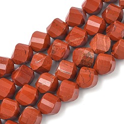 Natural Red Jasper Beads Strands&nbsp;G-C267-B22
