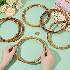 6Pcs Bamboo Bag Handles&nbsp;FIND-PH0028-41