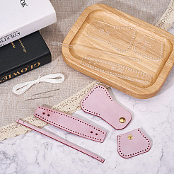 Leather DIY Mini Coin Purse Kit&nbsp;DIY-TA0004-90C