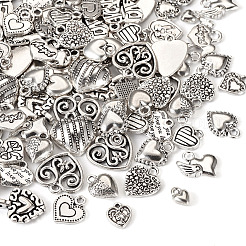 100Pcs 20 Styles Tibetan Style Alloy Pendants&nbsp;FIND-TA0003-59