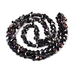 Electroplate Glass Beads Strands&nbsp;EGLA-Q135-04A-A03