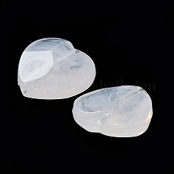 Transparent Acrylic Imitation Shell Beads&nbsp;OACR-P018-01