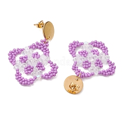 304 Stainless Steel Stud Earrings&nbsp;EJEW-MZ00357-02