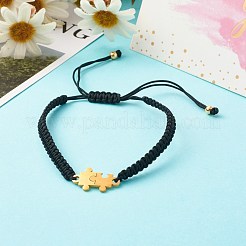 Nylon Thread Braided Bead Bracelet Sets&nbsp;BJEW-JB06413