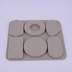 Geometry Silicone Pendant Molds&nbsp;DIY-WH0171-37
