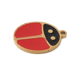 304 Stainless Steel Enamel Charms&nbsp;LS-STAS-K312-07A-G