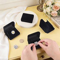 Flocking Jewelry Boxes for Badge&nbsp;CON-WH0112-067B