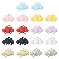 18Pcs 9 Colors Zinc Alloy Chandelier Component Links&nbsp;FIND-TA0002-54