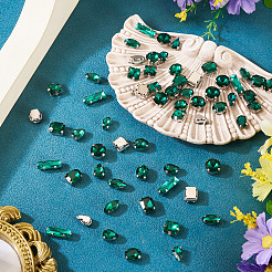 80Pcs 8 Styles Sew on Rhinestone&nbsp;RGLA-TA0001-11A