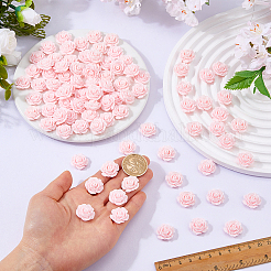 80Pcs Opaque Resin Cabochons&nbsp;RESI-DC0001-61C