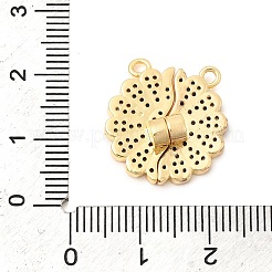 Valentine's Day Brass Micro Pave Cubic Zirconia Split Pendants&nbsp;KK-H251-01C-G